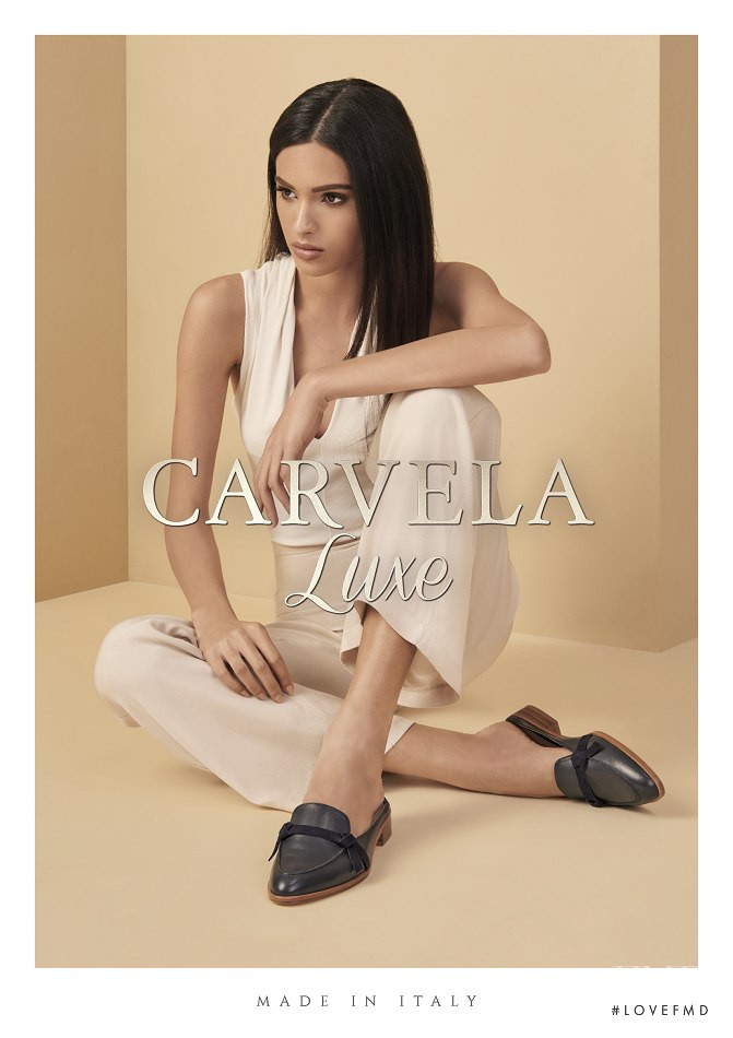 Aira Ferreira featured in  the Carvela by Kurt Geiger Carvela Luxe advertisement for Spring/Summer 2017