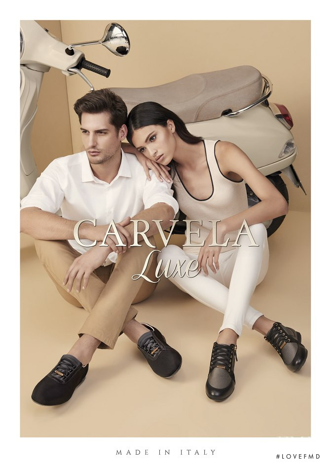 Aira Ferreira featured in  the Carvela by Kurt Geiger Carvela Luxe advertisement for Spring/Summer 2017