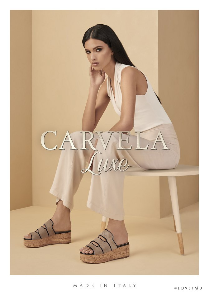 Aira Ferreira featured in  the Carvela by Kurt Geiger Carvela Luxe advertisement for Spring/Summer 2017