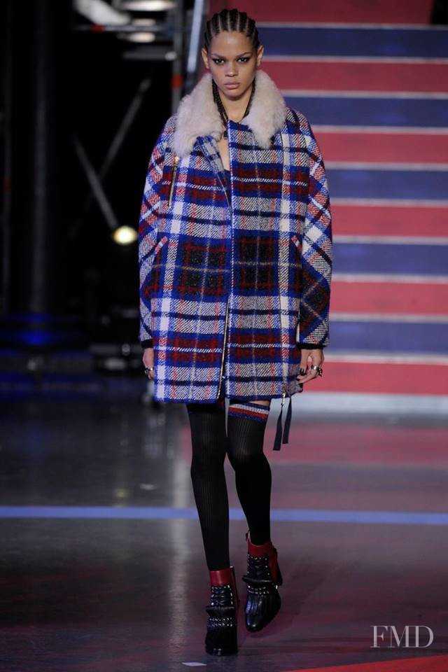 Hiandra Martinez featured in  the Tommy Hilfiger fashion show for Autumn/Winter 2017