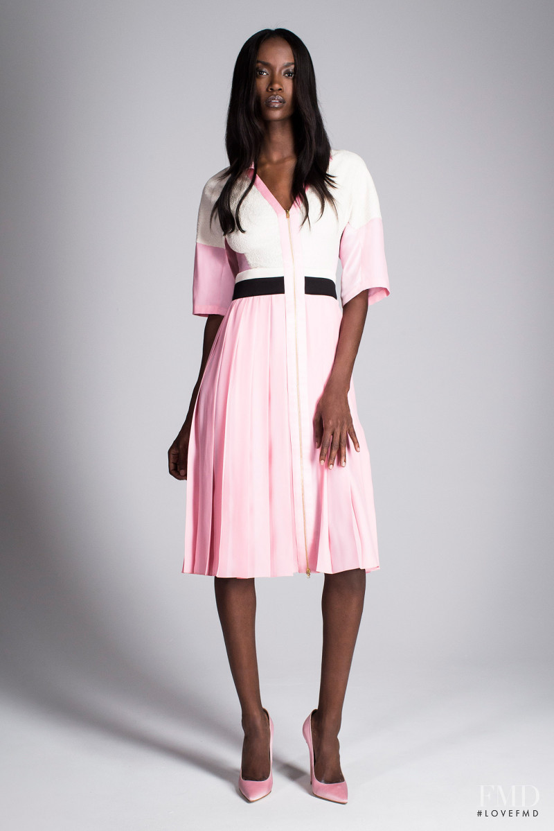 Riley Montana featured in  the Fausto Puglisi lookbook for Resort 2015