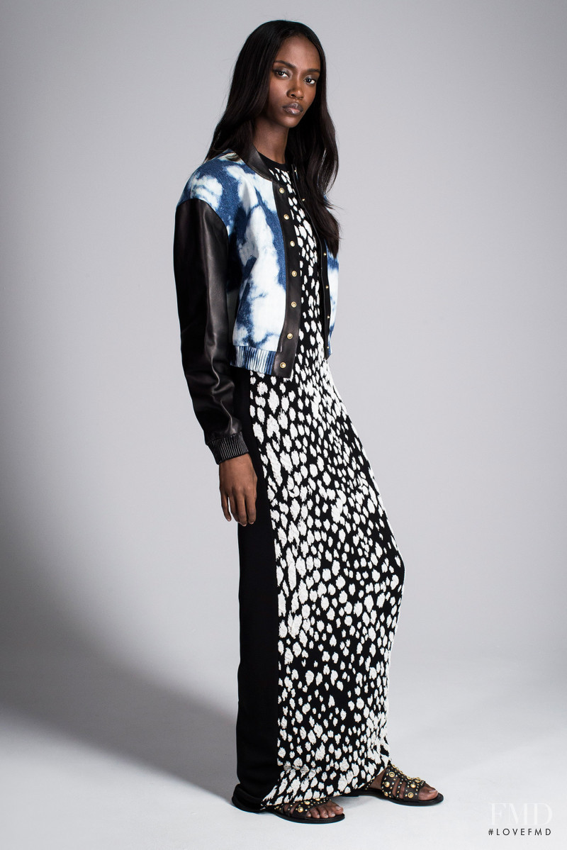 Riley Montana featured in  the Fausto Puglisi lookbook for Resort 2015