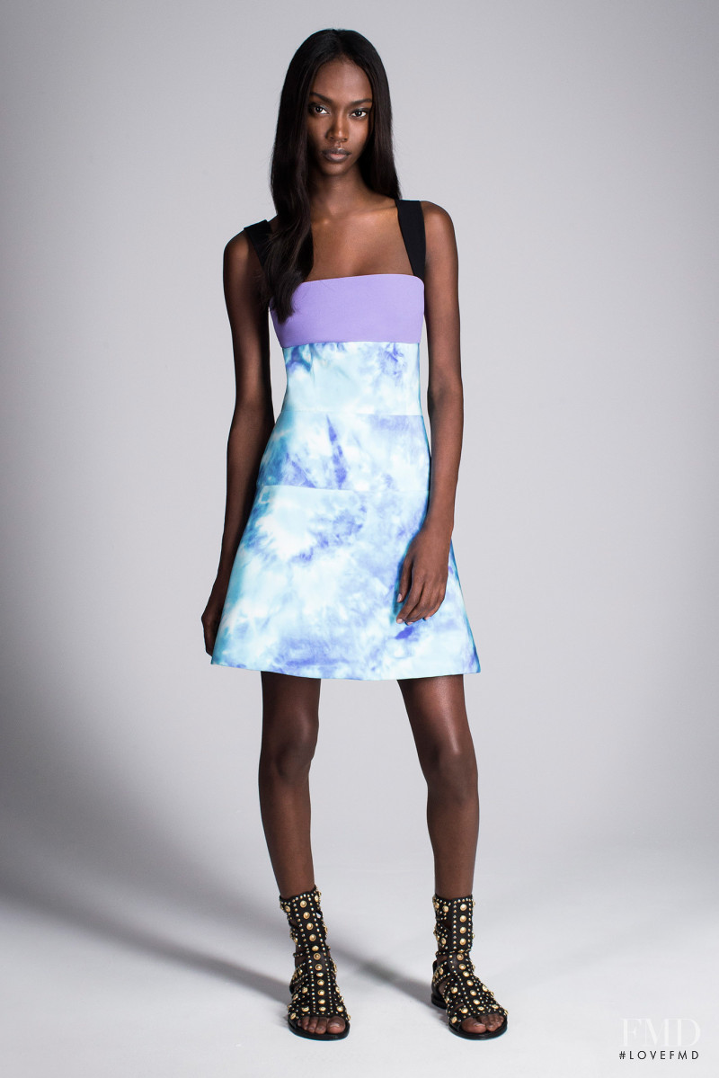 Riley Montana featured in  the Fausto Puglisi lookbook for Resort 2015