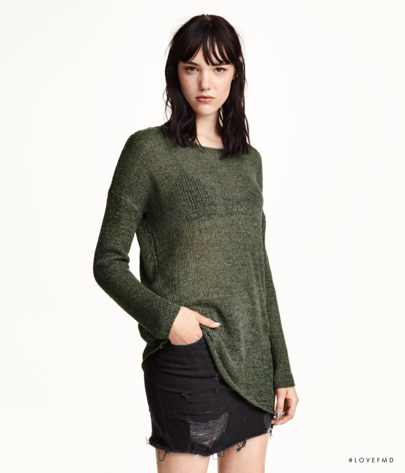 Anya Lyagoshina featured in  the H&M catalogue for Fall 2015