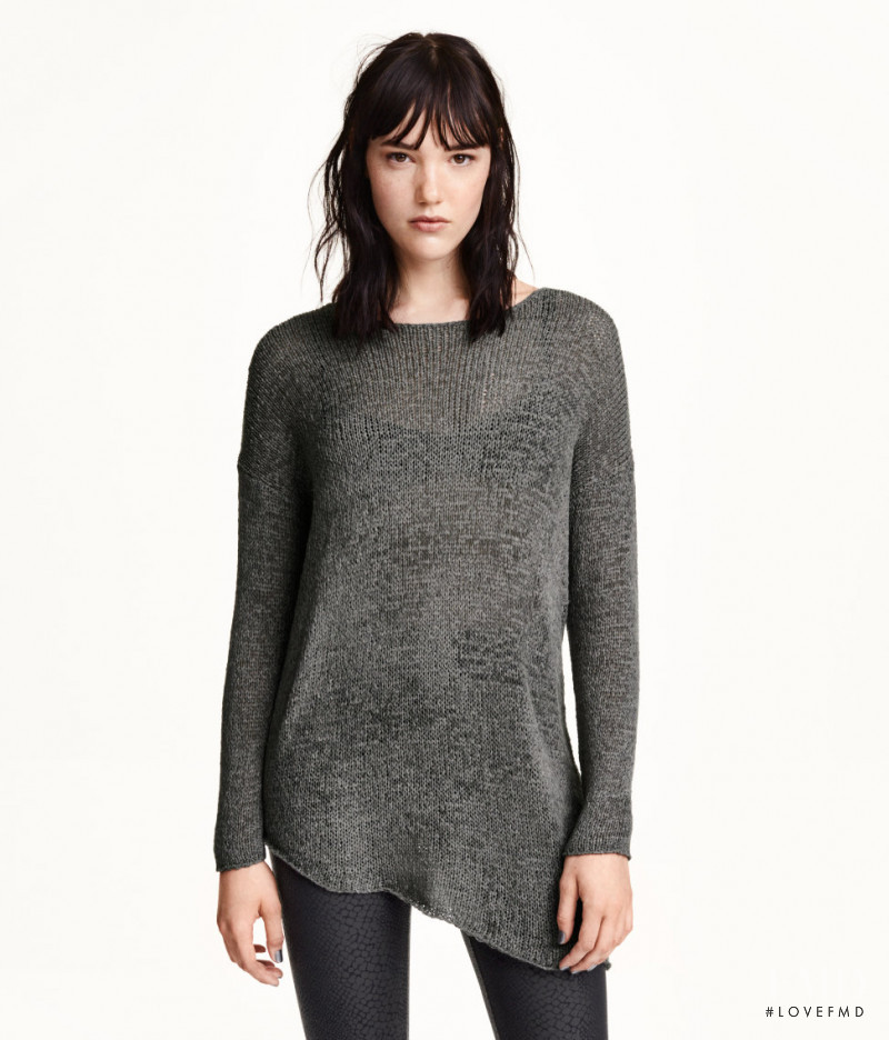 Anya Lyagoshina featured in  the H&M catalogue for Fall 2015