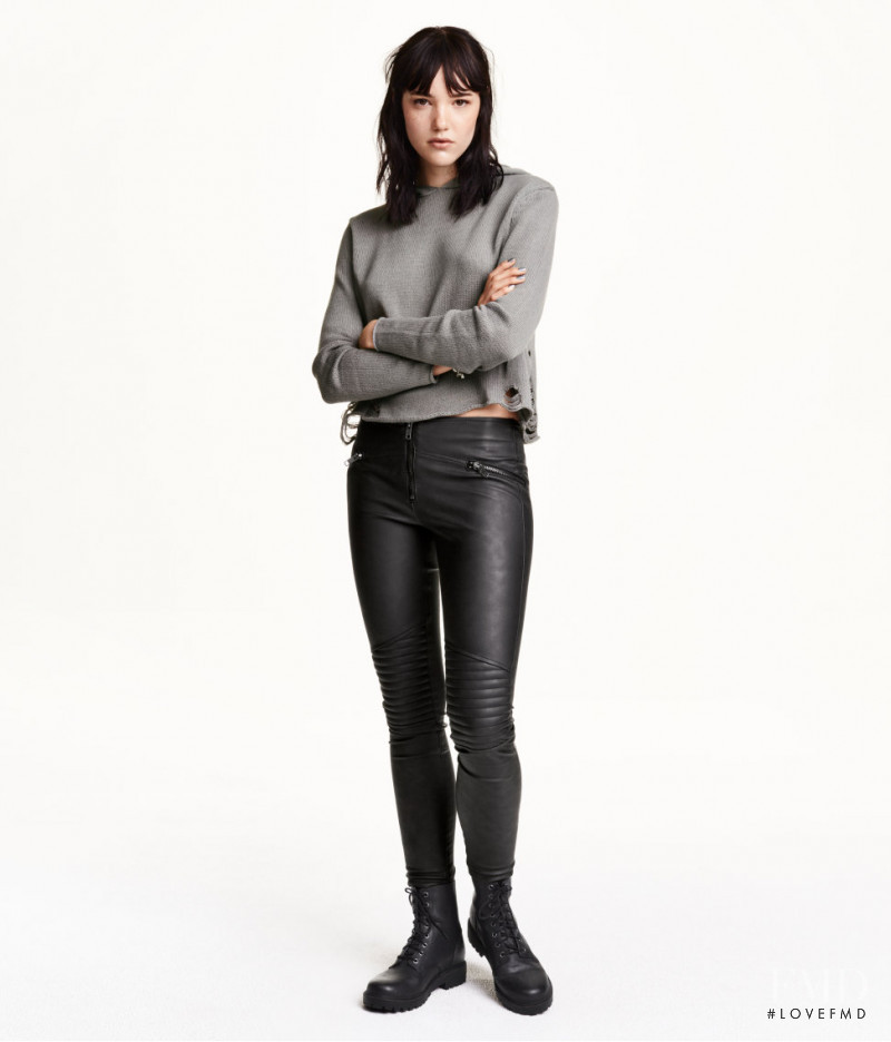 Anya Lyagoshina featured in  the H&M catalogue for Fall 2015