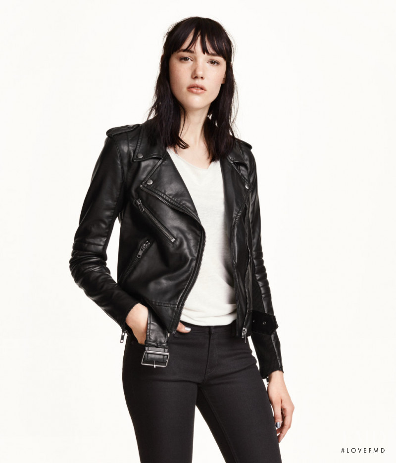 Anya Lyagoshina featured in  the H&M catalogue for Fall 2015