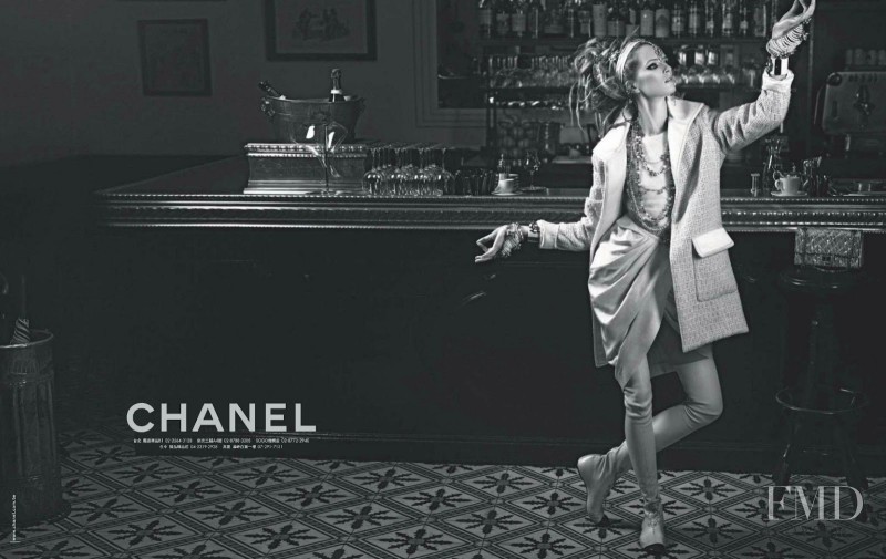 Daria Strokous featured in  the Chanel advertisement for Spring/Summer 2012