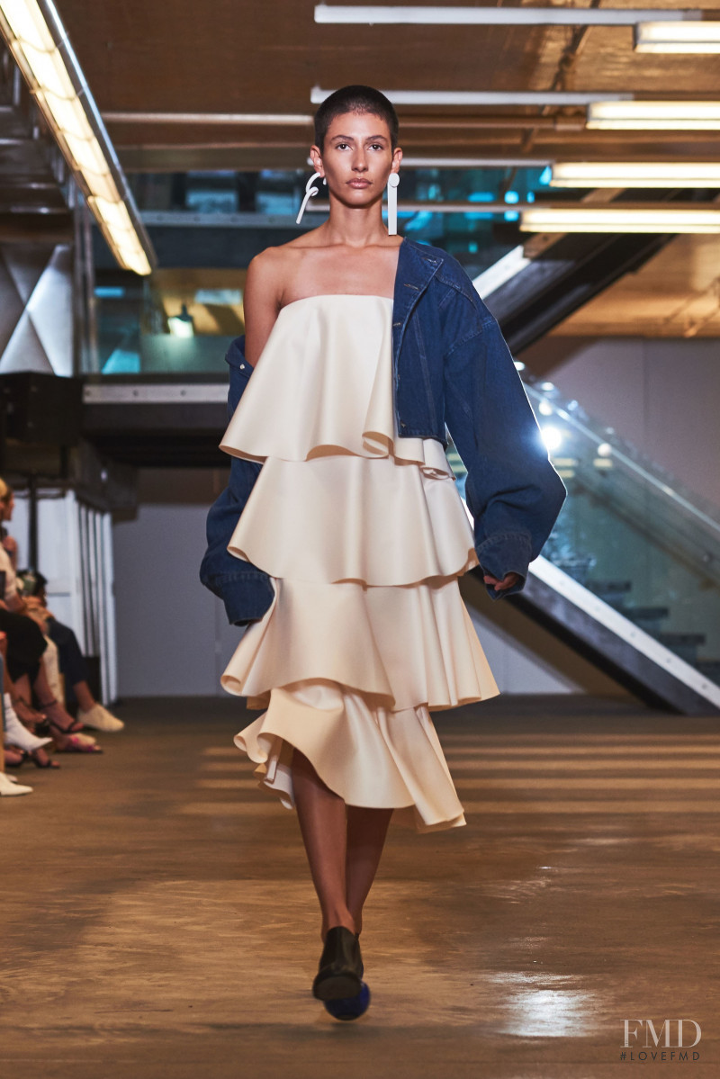 Sofia Torres featured in  the Solace London fashion show for Spring/Summer 2018