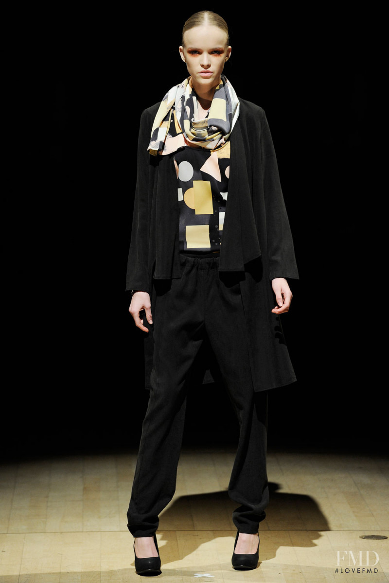 Sigrid Cold featured in  the Stine Goya fashion show for Autumn/Winter 2011