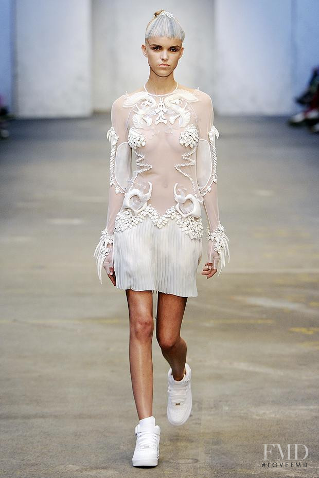 Sigrid Cold featured in  the Anne Sofie Madsen fashion show for Spring/Summer 2013