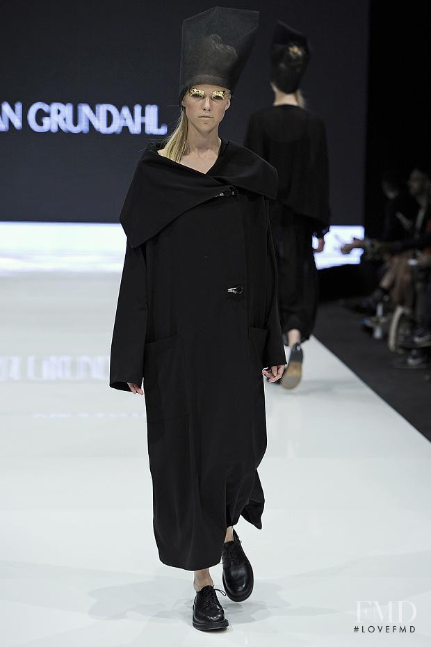 Sigrid Cold featured in  the Ivan Grundahl fashion show for Spring/Summer 2013