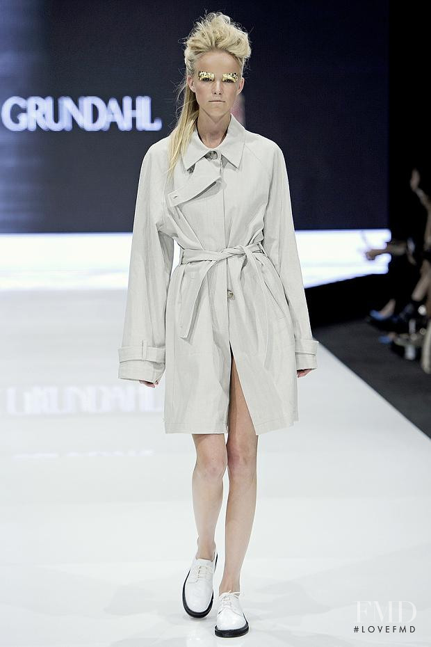 Sigrid Cold featured in  the Ivan Grundahl fashion show for Spring/Summer 2013