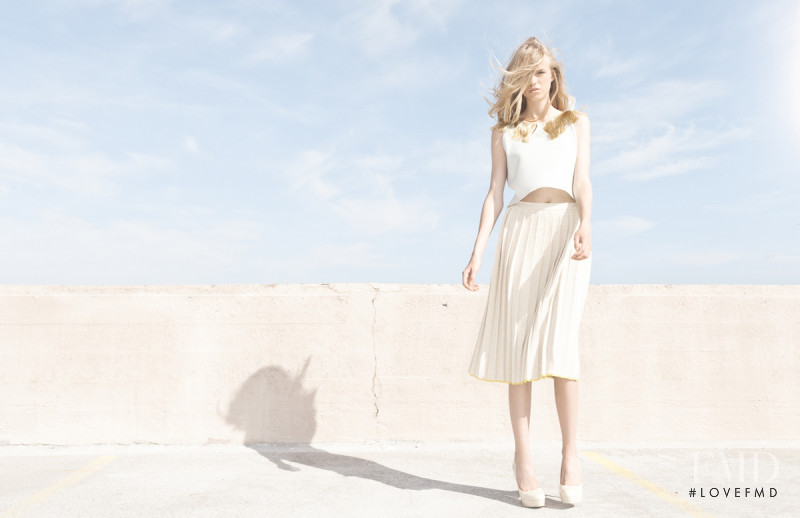 Sigrid Cold featured in  the Randi Samsonsen advertisement for Spring/Summer 2012