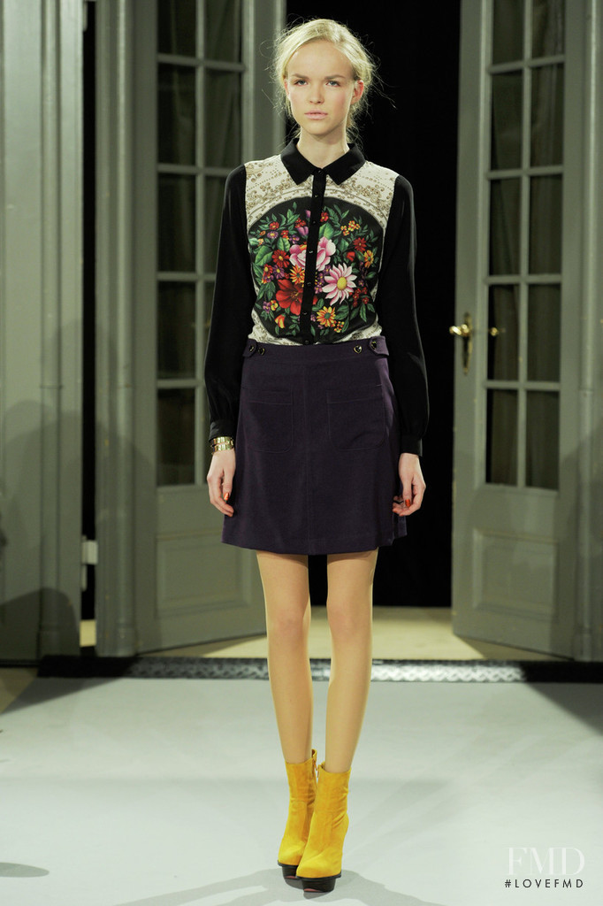 Sigrid Cold featured in  the Edith & Ella fashion show for Autumn/Winter 2013