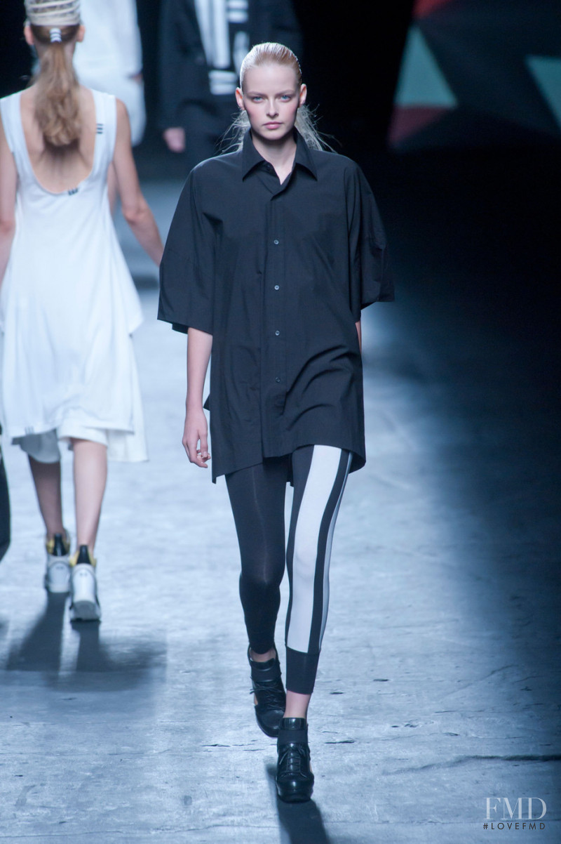 Elza Luijendijk Matiz featured in  the Y-3 fashion show for Spring/Summer 2013