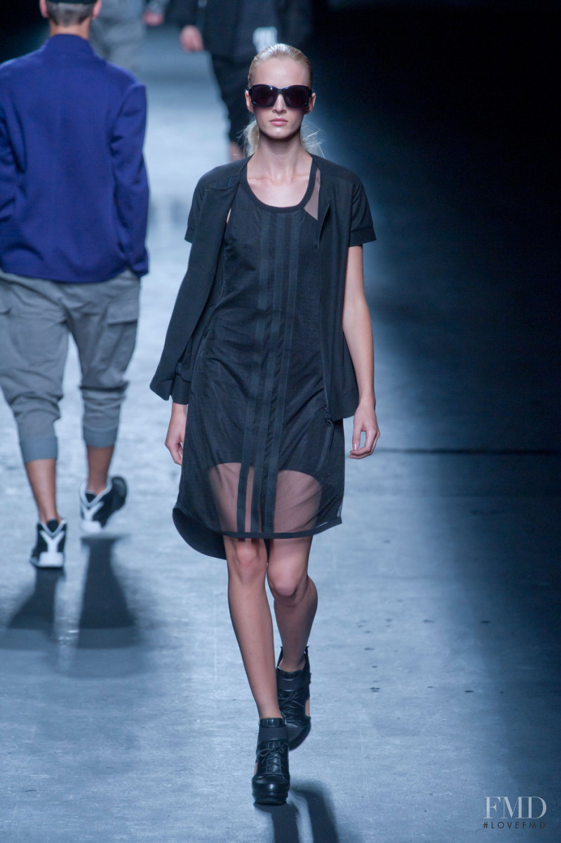 Daria Strokous featured in  the Y-3 fashion show for Spring/Summer 2013