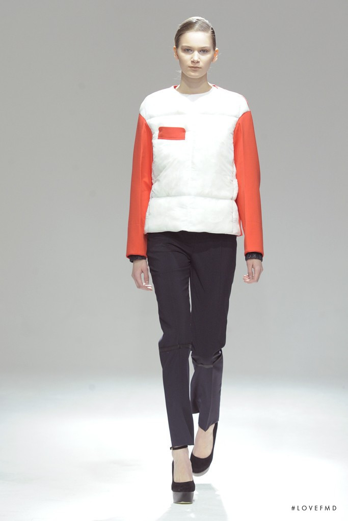 Nele Kenzler featured in  the 22/4 fashion show for Autumn/Winter 2013