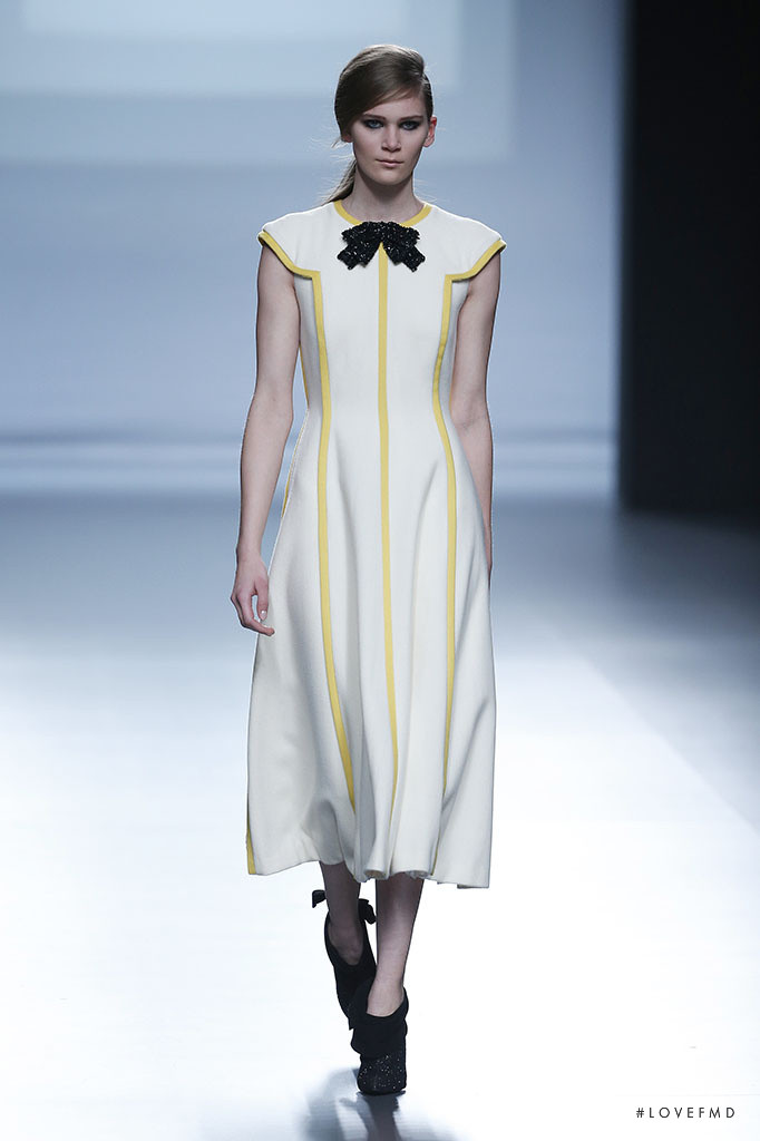 Nele Kenzler featured in  the Teresa Helbig fashion show for Autumn/Winter 2015