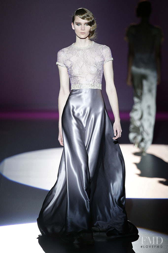 Nele Kenzler featured in  the Hannibal Laguna fashion show for Autumn/Winter 2015