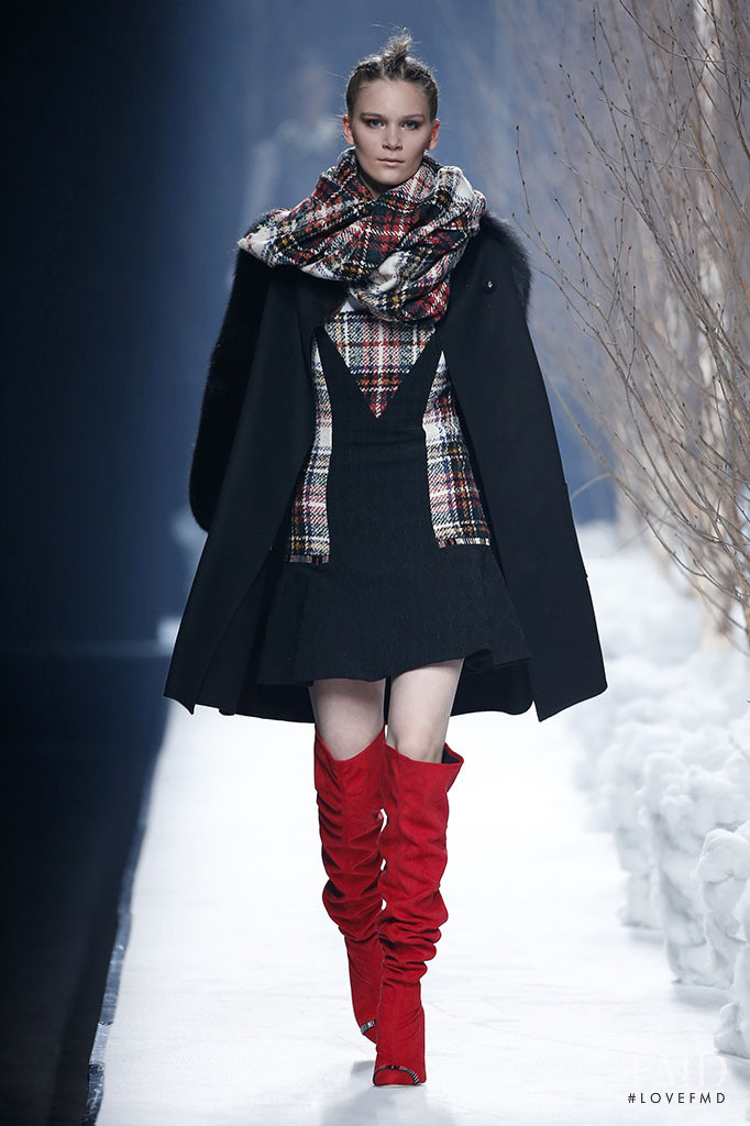 Nele Kenzler featured in  the Alvarno fashion show for Autumn/Winter 2015