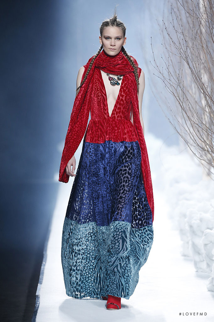 Nele Kenzler featured in  the Alvarno fashion show for Autumn/Winter 2015