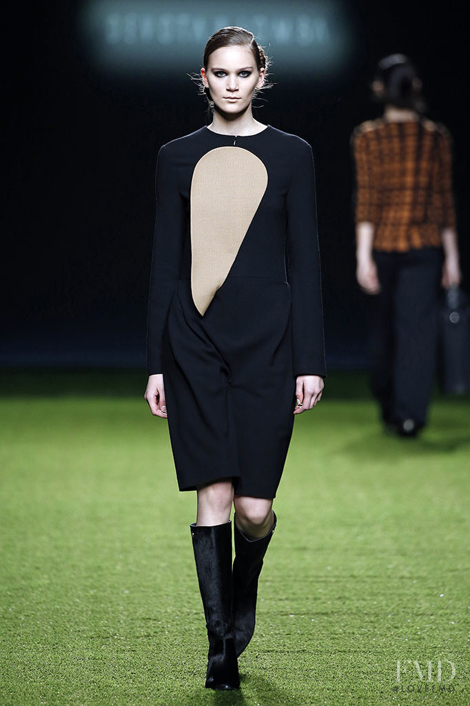 Nele Kenzler featured in  the Devota & Lomba fashion show for Autumn/Winter 2015