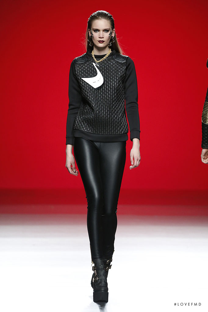 Nele Kenzler featured in  the Maya Hansen fashion show for Autumn/Winter 2015