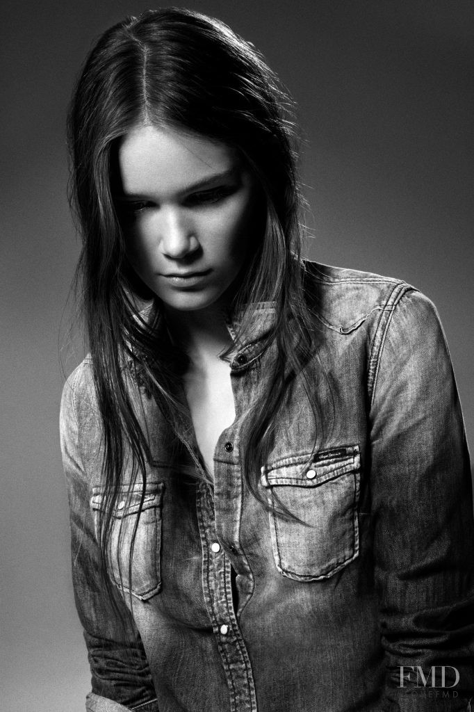 Nele Kenzler featured in  the Pepe Jeans London lookbook for Autumn/Winter 2014