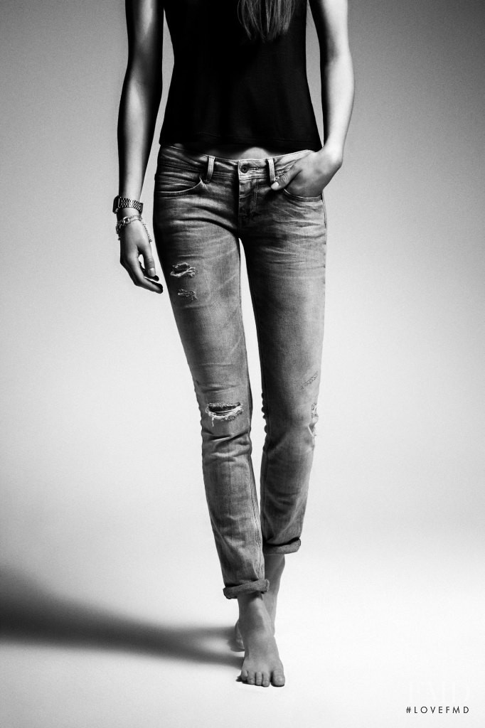 Nele Kenzler featured in  the Pepe Jeans London lookbook for Autumn/Winter 2014