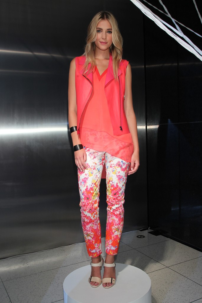 Elie Tahari fashion show for Spring/Summer 2014