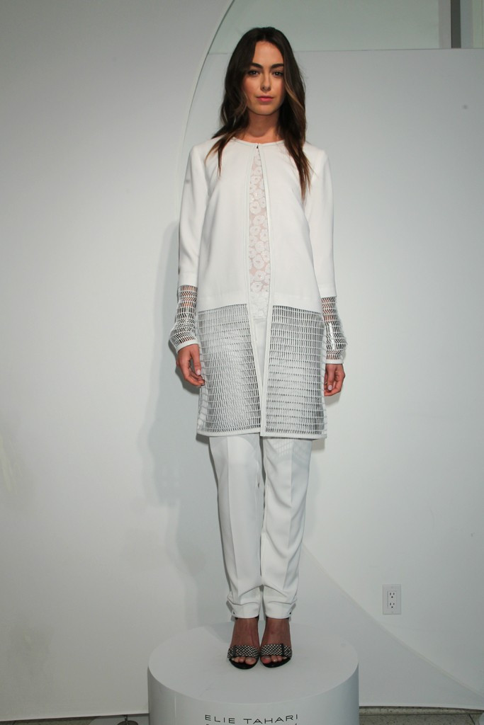Elie Tahari fashion show for Spring/Summer 2014