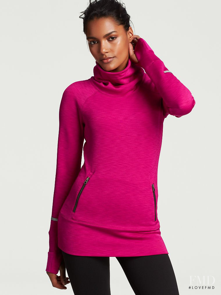 Nadia Araujo featured in  the Victoria\'s Secret VSX catalogue for Autumn/Winter 2014