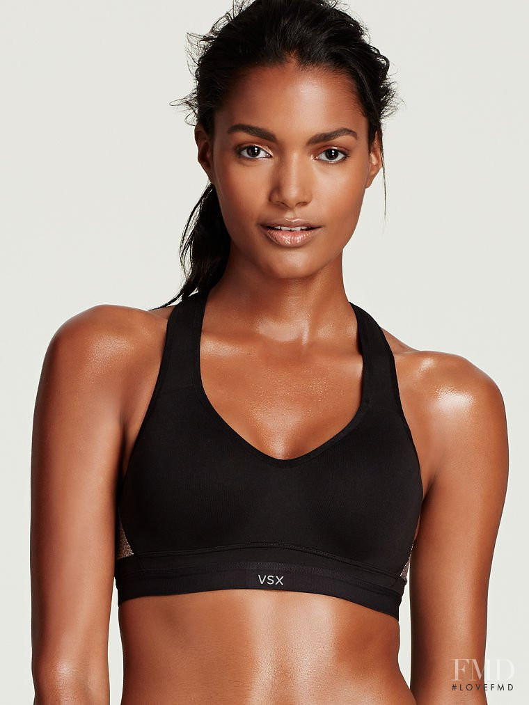 Nadia Araujo featured in  the Victoria\'s Secret VSX catalogue for Autumn/Winter 2014