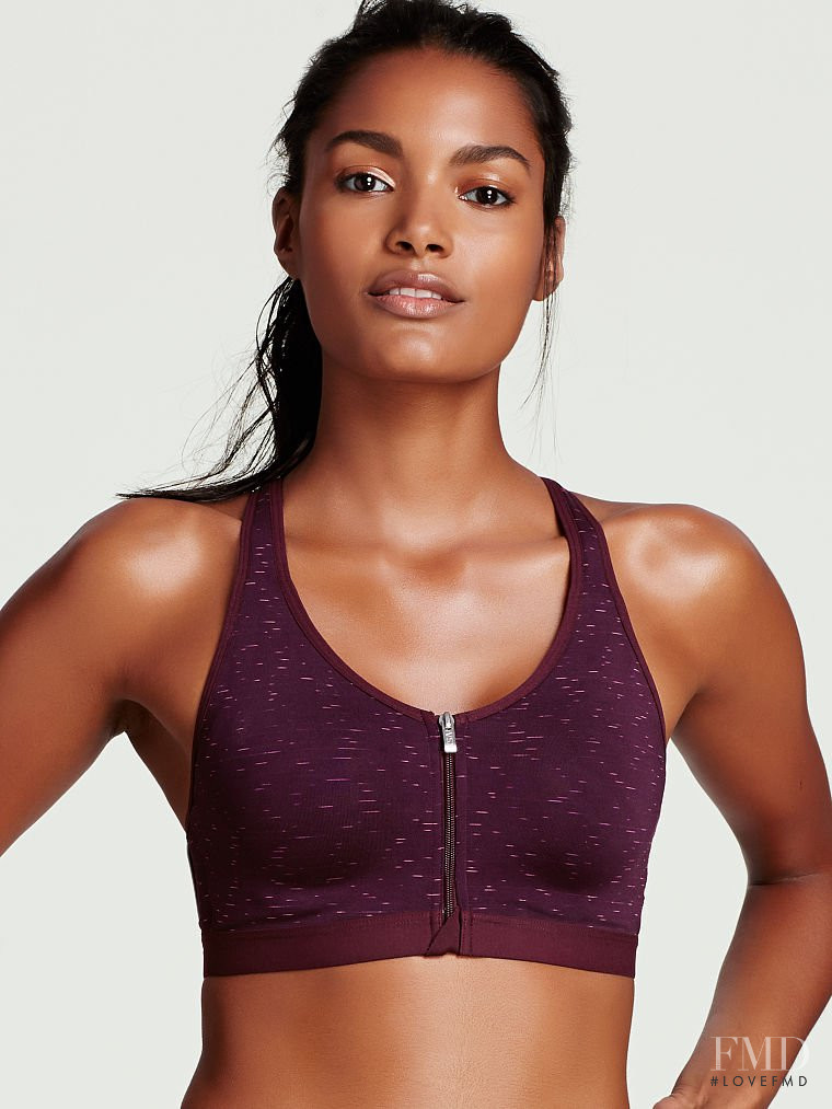 Nadia Araujo featured in  the Victoria\'s Secret VSX catalogue for Autumn/Winter 2014