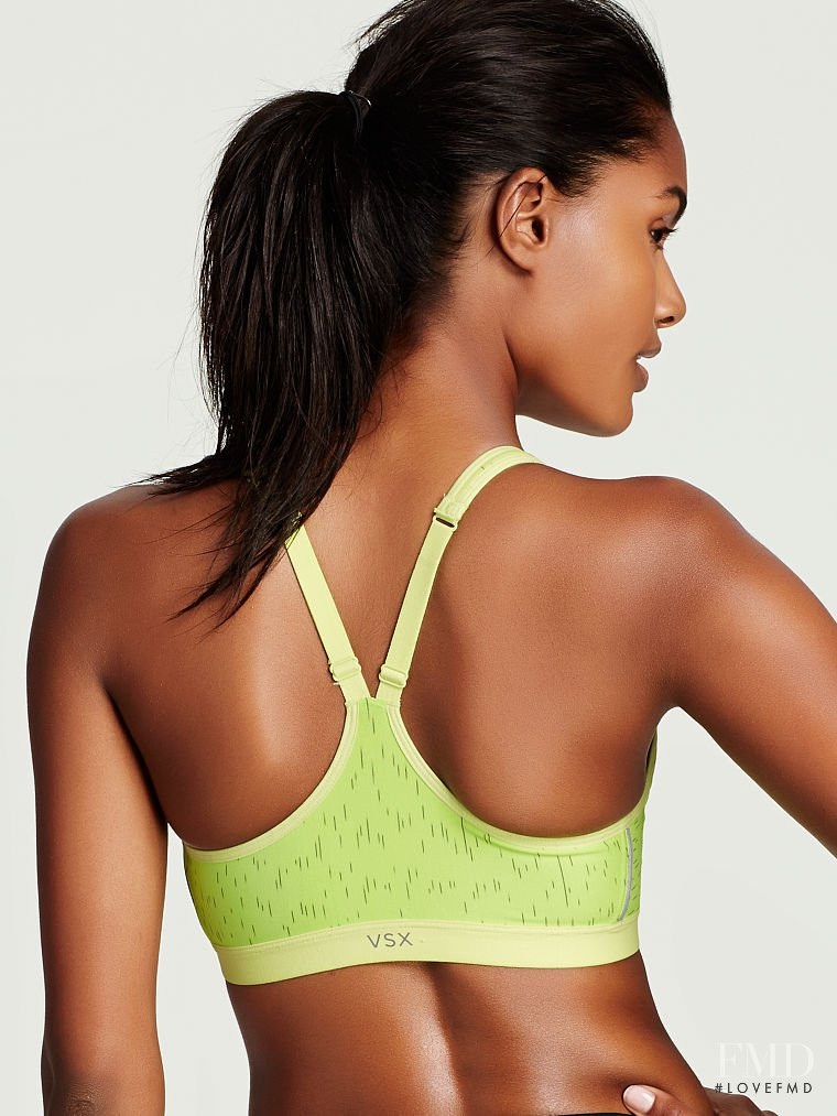 Nadia Araujo featured in  the Victoria\'s Secret VSX catalogue for Autumn/Winter 2014