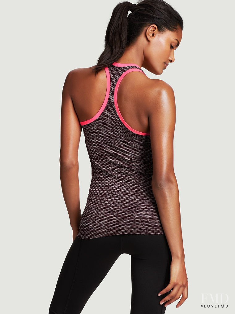 Nadia Araujo featured in  the Victoria\'s Secret VSX catalogue for Autumn/Winter 2014