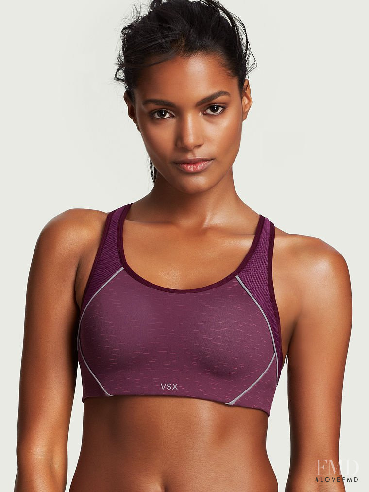 Nadia Araujo featured in  the Victoria\'s Secret VSX catalogue for Autumn/Winter 2014