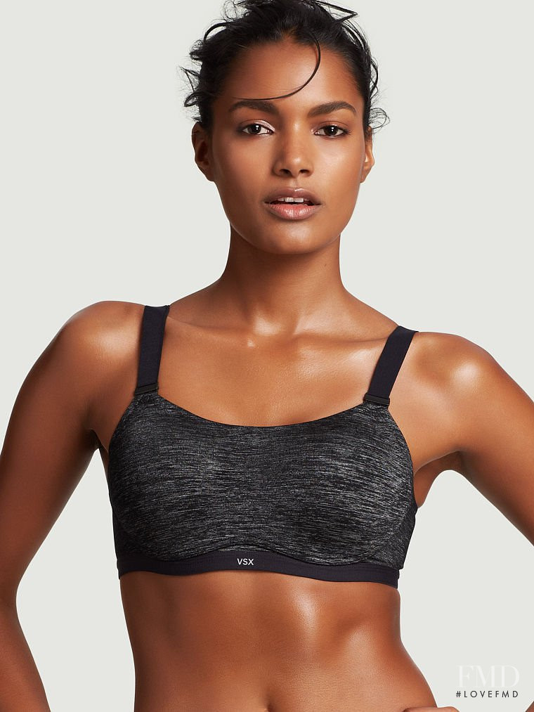 Nadia Araujo featured in  the Victoria\'s Secret VSX catalogue for Autumn/Winter 2014