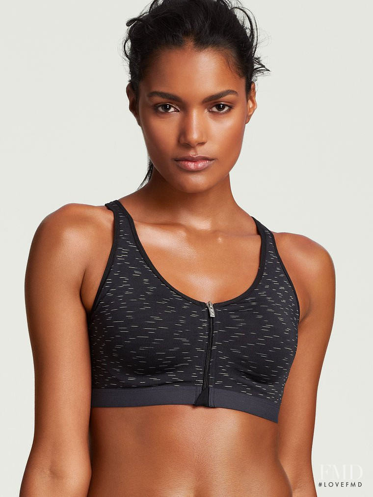 Nadia Araujo featured in  the Victoria\'s Secret VSX catalogue for Autumn/Winter 2014