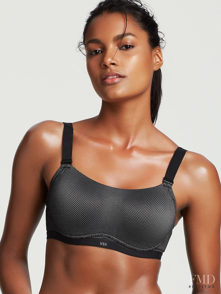 Nadia Araujo featured in  the Victoria\'s Secret VSX catalogue for Autumn/Winter 2014