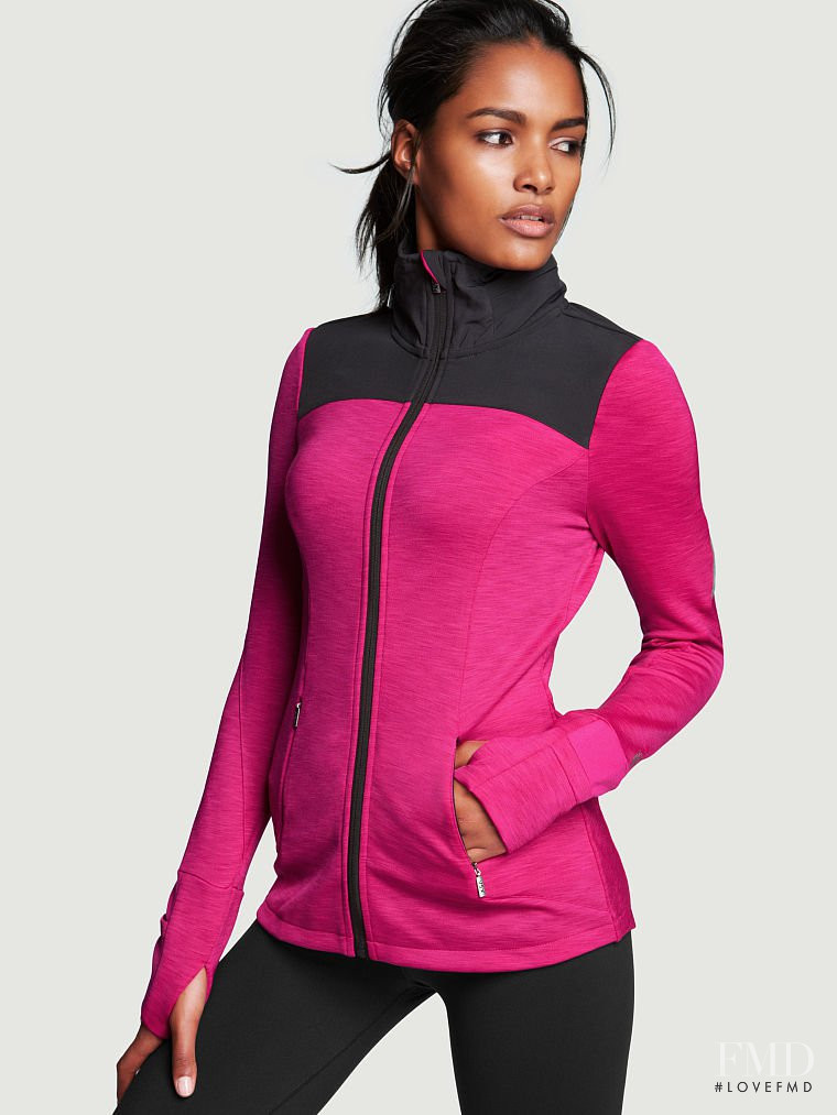 Nadia Araujo featured in  the Victoria\'s Secret VSX catalogue for Autumn/Winter 2014