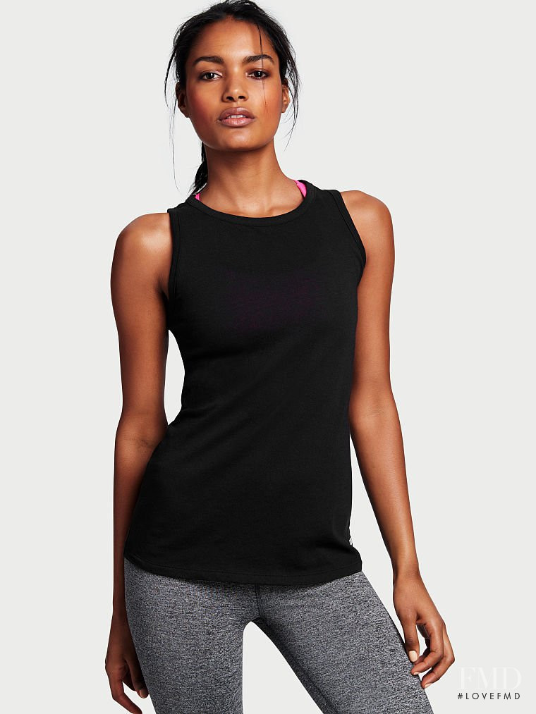 Nadia Araujo featured in  the Victoria\'s Secret VSX catalogue for Spring/Summer 2015