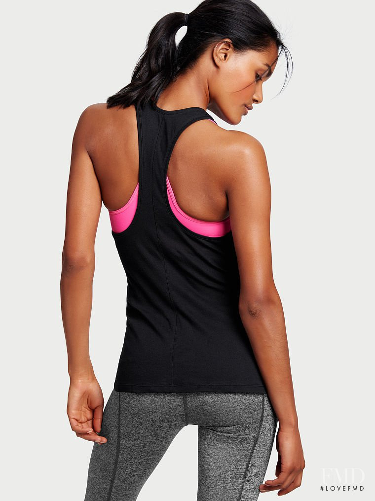 Nadia Araujo featured in  the Victoria\'s Secret VSX catalogue for Spring/Summer 2015