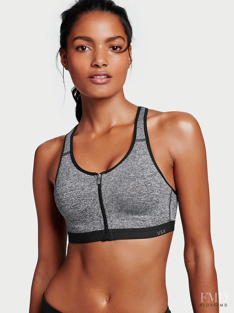 Nadia Araujo featured in  the Victoria\'s Secret VSX catalogue for Spring/Summer 2015