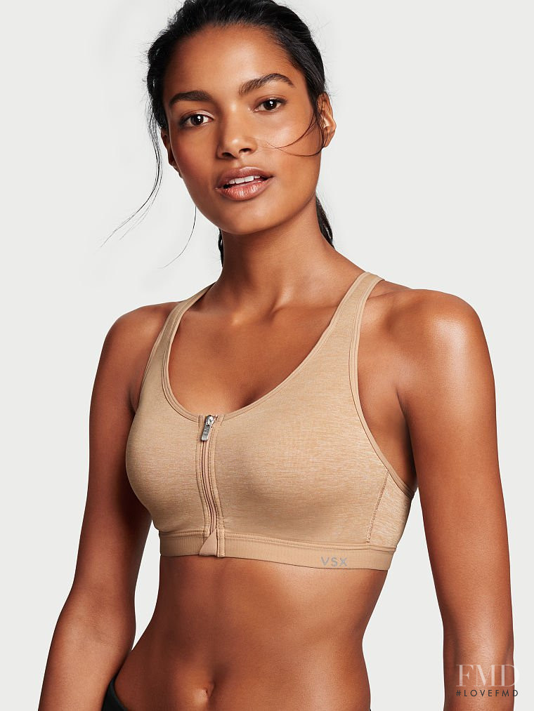 Nadia Araujo featured in  the Victoria\'s Secret VSX catalogue for Spring/Summer 2015