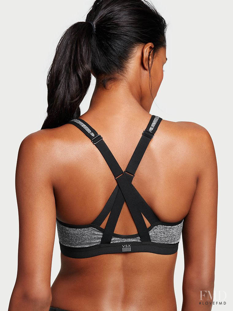 Nadia Araujo featured in  the Victoria\'s Secret VSX catalogue for Spring/Summer 2015