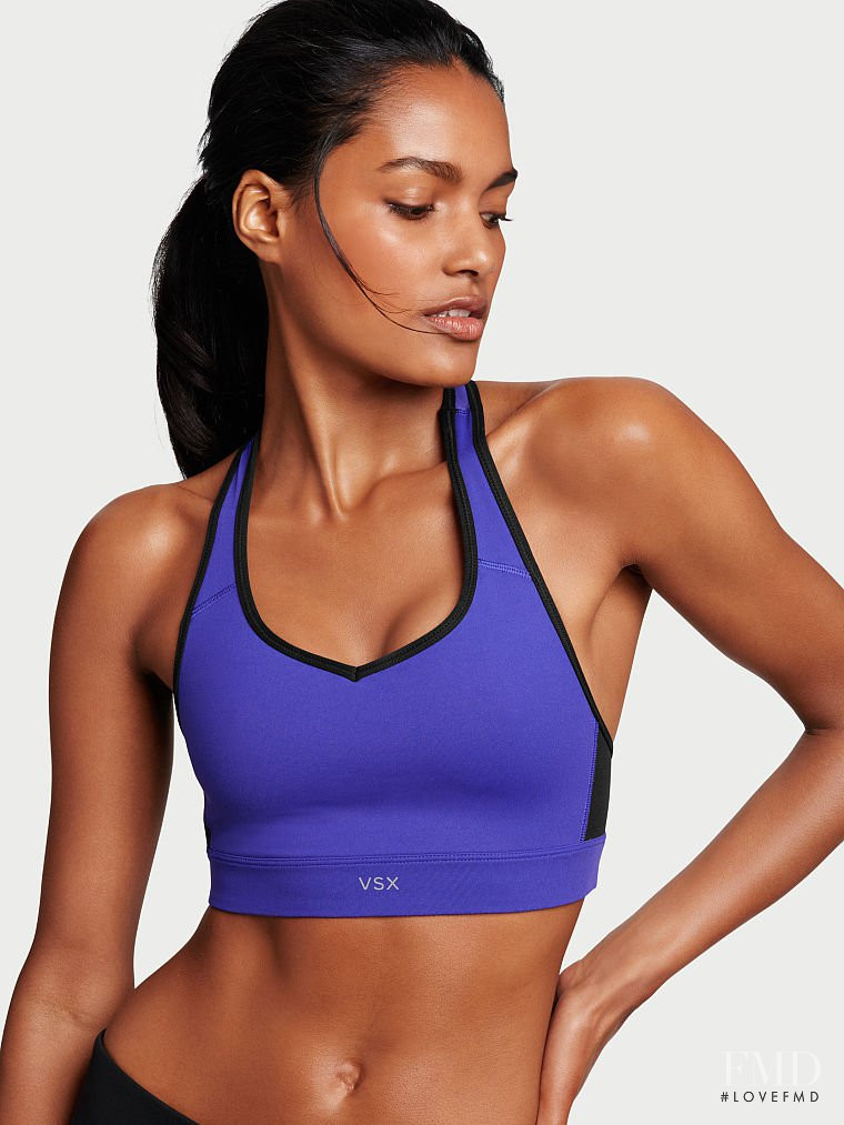 Nadia Araujo featured in  the Victoria\'s Secret VSX catalogue for Spring/Summer 2015