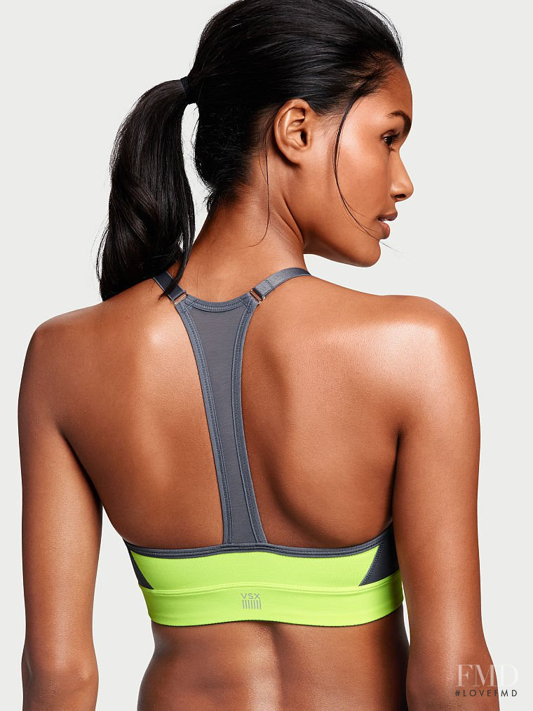 Nadia Araujo featured in  the Victoria\'s Secret VSX catalogue for Spring/Summer 2015