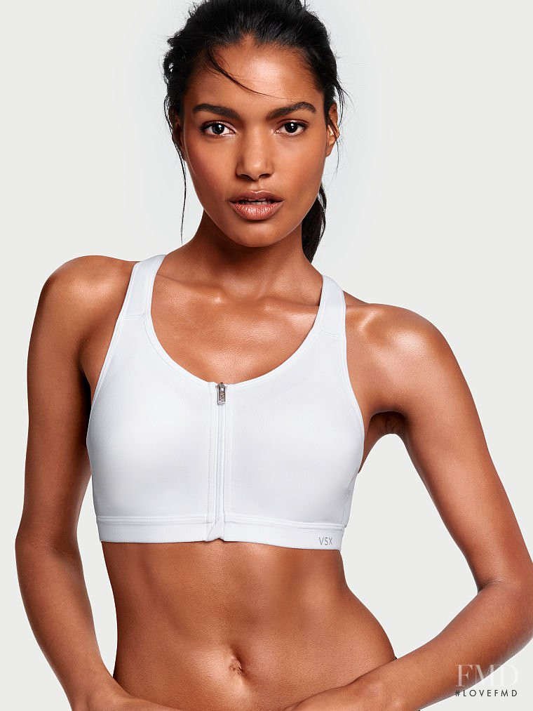 Nadia Araujo featured in  the Victoria\'s Secret VSX catalogue for Spring/Summer 2015